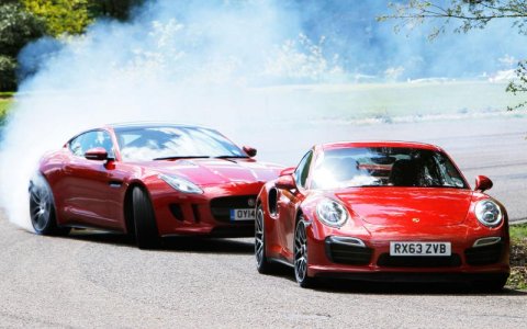 Racing against a Prosche.jpg Racing against a Prosche.jpg