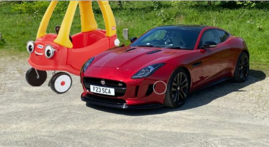 Ftype pedal car.JPG